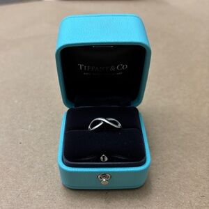 Tiffany & Co Infinity ring, sterling silver size 6